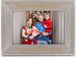 personalized 4x6 photo frame for my first christmas, new baby or grandma gift - customizable 5x7 wall decor frame for christmas family pictures logo