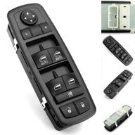 🔌 2011-2014 jeep grand cherokee dodge durango driver door master power window switch - compatible replacement for oe # 68086693ac 68086693ad, double auto 11 pins - ensure to verify oe number and plug pins logo