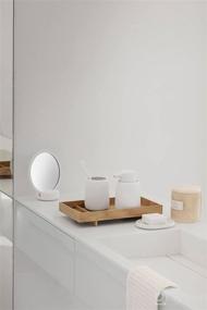 img 1 attached to 🪥 Blomus 69057: Stylish Toothbrush Tumbler for Your Modern Bathroom