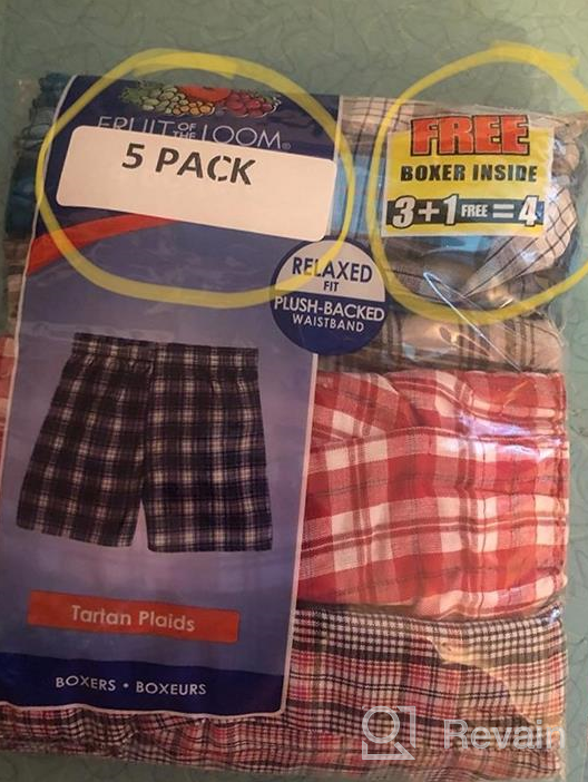 img 1 attached to 🌈 Colorful Plaids in the Fruit Loom 5 Pack Boys' Underwear Collection review by Joel Gumbiner