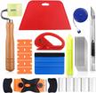 complete wallpaper tool kit for flawless application: seam roller, utility knife, squeegees, vinyl cutter, and more! logo