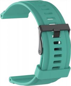 img 1 attached to Сменный силиконовый ремешок для часов для серии Suunto Traverse с отверткой-фитнес-браслет, спортивный ремешок, браслет, аксессуар