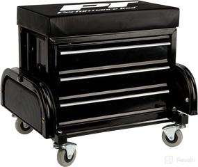 img 3 attached to 🔧 Enhance Efficiency with the Performance Tool W85025 3-Drawer Rolling Tool Chest Seat: Includes Magnetic Side Trays