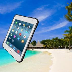 img 1 attached to Idealforce IPad Mini4 Waterproof Case: Ultimate Protection For Your Device In Water, Snow, And More!