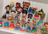 img 1 attached to WINKINE Acrylic Riser Display Shelf: Versatile 4-tier Organizer for Perfumes, Amiibo and Funko POP Figures review by Alejandro White