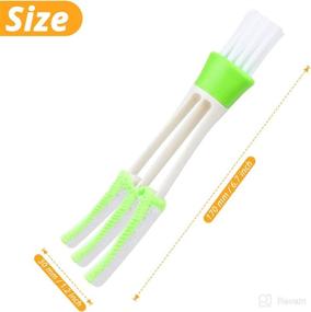 img 3 attached to 🧹 DEFUTAY Window Blind Cleaner Duster Brush - Ultimate Cleaning Tool for Household, Car, Fan, Air Conditioner, Air Cleaner!