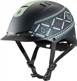 img 1 attached to FTX Riding Helmet For Horses By Troxel