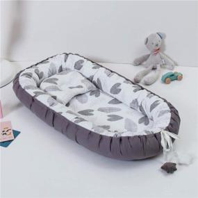 img 3 attached to Bassinet Breathable Co Sleeping Washable Portable