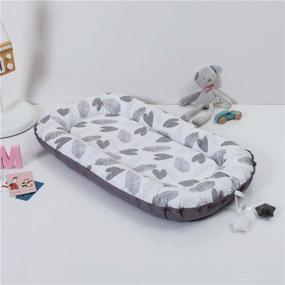 img 1 attached to Bassinet Breathable Co Sleeping Washable Portable