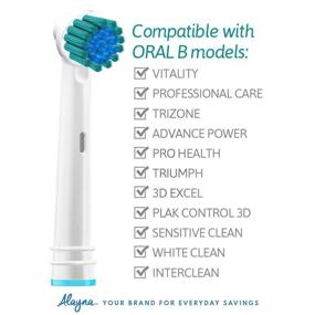 img 3 attached to Enhanced Oral Care: Replacement Compatible Sensitive Electric Toothbrush