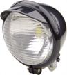 goofit motorcycle headlight front light with integrated turn signals, tail light, and backup lamp - universal 12v bulb suitable for scooters, atvs, and bikes logo