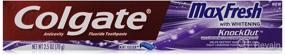 img 1 attached to Colgate Fresh Knockout Travel Toothpaste