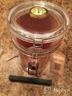 img 1 attached to CiTree Acrylic Humidor Jar - Store Up To 18 Cigars With Humidifier And Hygrometer review by Clete Dean