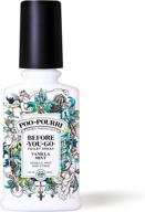 💩 poo-pourri vanilla mint toilet spray, 4 fl oz – enhance your pre-flush experience логотип