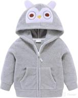 🧒 cute little boy fleece jacket with hood from mud kingdom - warm and adorable! logo