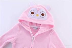 img 2 attached to 🧒 Cute Little Boy Fleece Jacket with Hood from Mud Kingdom - Warm and Adorable!