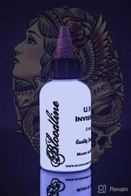 img 1 attached to 🩸 UV Invisible Bloodline Tattoo for Enhanced Personal Care - Blacklight
