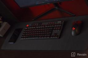img 8 attached to Logitech G915 TKL: передовая беспроводная игровая клавиатура с низким профилем и механическими клавишами, подсветкой RGB Lightsync - тактильная