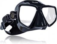 compact and convenient: tilos flex frameless foldable mask ideal for travel and on-the-go logo
