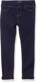 img 3 attached to DKNY Girls Jeans in Pink Lemonade - Stylish Girls' Clothing at Leggings