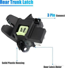 img 1 attached to 🔒 Enhanced Engineered Trunk Latch Lock Actuator - Compatible with Kia Forte Koup 2014-2020 Models with 1.6, 1.8, or 2.0 Engine and Keyless Entry. Upgraded Rear Trunk Lid Lock Latch Actuator Motor for Tailgate and Door Access.