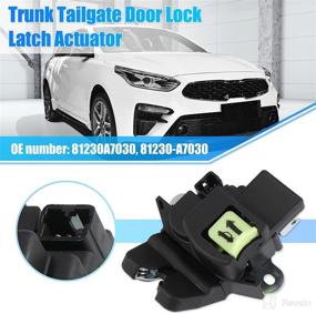 img 3 attached to 🔒 Enhanced Engineered Trunk Latch Lock Actuator - Compatible with Kia Forte Koup 2014-2020 Models with 1.6, 1.8, or 2.0 Engine and Keyless Entry. Upgraded Rear Trunk Lid Lock Latch Actuator Motor for Tailgate and Door Access.