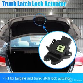 img 2 attached to 🔒 Enhanced Engineered Trunk Latch Lock Actuator - Compatible with Kia Forte Koup 2014-2020 Models with 1.6, 1.8, or 2.0 Engine and Keyless Entry. Upgraded Rear Trunk Lid Lock Latch Actuator Motor for Tailgate and Door Access.