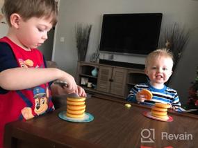 img 5 attached to Pancake Pile-Up: настольная игра Sequence Relay для детей от 4 лет от Educational Insights — веселая семейная игра для 2–4 игроков