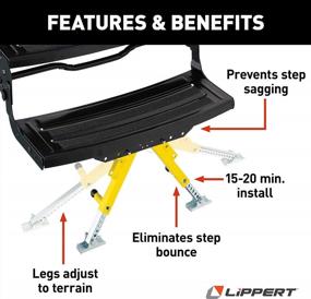 img 3 attached to Lippert Solid Stance RV Step Stabilizer Kit For 5Th Wheels, Travel Trailers And Motorhomes