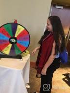 img 1 attached to Stand Out At Trade Shows With WinSpin'S 24" Tabletop Spinning Prize Wheel And Fortune Spin Game review by Durward Carlson