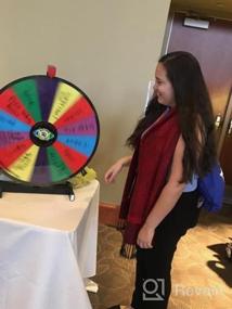 img 5 attached to Stand Out At Trade Shows With WinSpin'S 24" Tabletop Spinning Prize Wheel And Fortune Spin Game