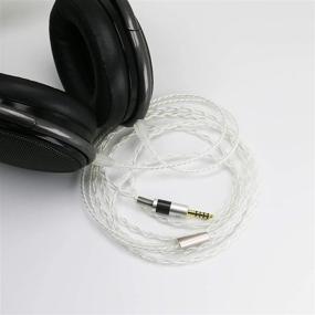 img 1 attached to Upgrade Your Audio Experience With NewFantasia 4.4Mm Male Balanced HiFi Cable Compatible With Sennheiser And Sony Headphones