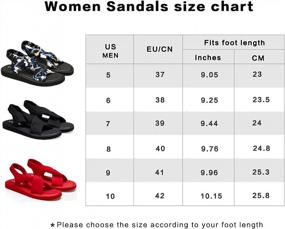 img 1 attached to Comfortable Women'S Yoga Sling Flip Flop Sandals By Santiro