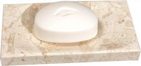 img 2 attached to Marble Soap Dish Holder - Polished & Shiny Bathroom Accessory By CraftsOfEgypt