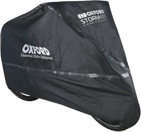 img 1 attached to 🏍 Oxford Stormex Cover: Ultimate Outdoor Motorcycle and E-bike Protection from Small to XL Sizes!