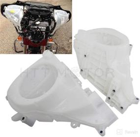 img 4 attached to 🔊 HTTMT HL1584-089-A+B- Inner Fairing Speaker Enclosure Cover for Harley Electra Street Glide 2014-2017: Ultimate Protection and Compatibility