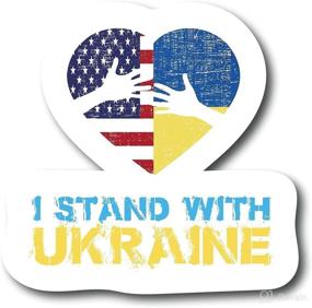 img 3 attached to Ukraine Sticker Refrigerator Folders Tailgates Exterior Accessories