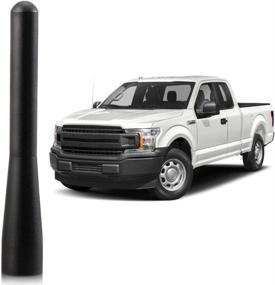 img 4 attached to 🚀 Enhance Your Ford F-150 2009-2019 Truck with a 4-Inch Stubby Antenna Replacement - Top Accessories