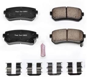 img 2 attached to Z23 Evolution Sport Rear Brake Pads by Power Stop (Z23-1157)