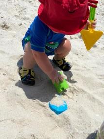 img 6 attached to Nerteo Cute Aquatic Water Shoes для мальчиков и девочек - идеально подходит для пляжа, плавания, бассейна, аквапарка и малышей / маленьких детей
