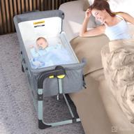 bassinet baby ceurmt bassinets adjustable logo