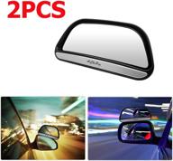 adjustable rotation mirrors rearview universal logo