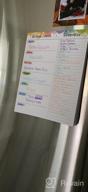 img 1 attached to 52-Week Magnetic Meal Planner Notepad With Grocery List - 7" X 9", Tear Off Shopping List, Refrigerator Door Hanging Food Organizer review by Dewey Galyon