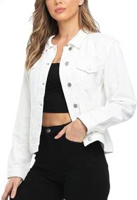 img 3 attached to MISS MOLY Womens Jackets Sleeve Women's Clothing - Coats, Jackets & Vests