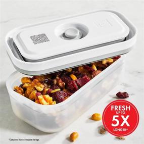 img 3 attached to 🍲 Контейнер для хранения продуктов питания ZWILLING Fresh & Save 3 шт: Герметичный, без BPA, приготовление пищи, разные размеры.