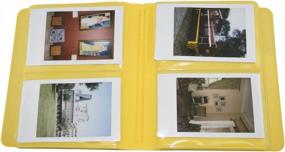 img 2 attached to Красочный фотоальбом Macaron для камер Fujifilm Instax Mini: идеальное хранилище для памятных моментов