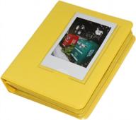 colorful macaron photo album for fujifilm instax mini cameras: perfect storage for memorable moments logo