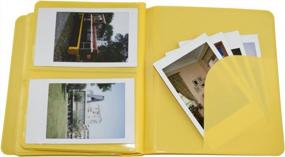 img 1 attached to Красочный фотоальбом Macaron для камер Fujifilm Instax Mini: идеальное хранилище для памятных моментов
