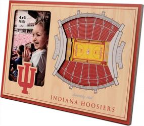 img 4 attached to Indiana Hoosiers StadiumViews Picture Frame 9024255