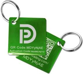 img 4 attached to 🐾 Enhanced Pet Safety with Lightweight QR Code Scannable Pet ID Tag: Online Profile, Email Alerts & Location Tracking for Dogs, Cats and More! (Emerald Green)